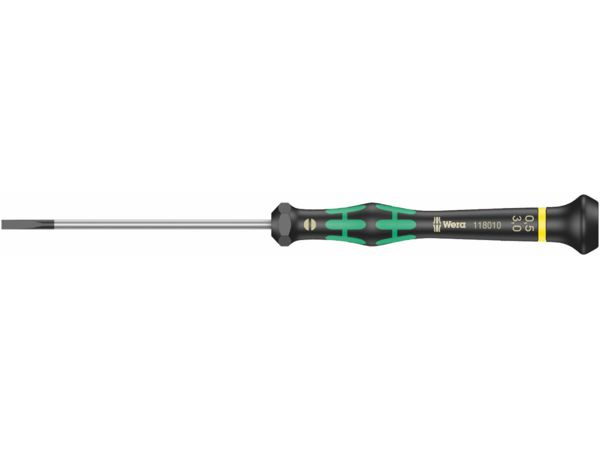 Wera Plochý šroubovák pro elektroniku 2035 Micro, 3 x 80 mm