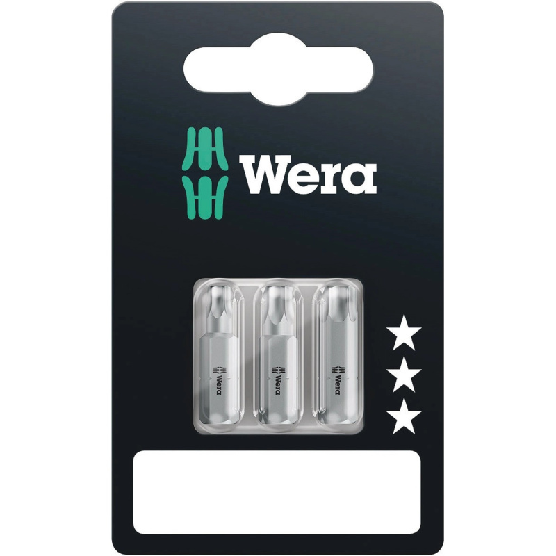 Wera Sada bitů Torx 867/1 TX25 + TX30 + TX40 x 25 mm, 3 ks