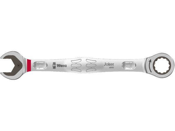 Wera Ráčnový očkoplochý klíč 6000 Joker, metrický, 17 mm