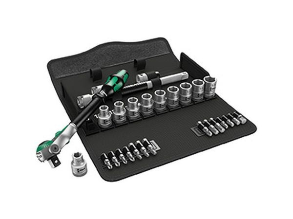 Wera Ráčnová sada Zyklop Speed 8100 SC 6, metrická, 1/2", 28dílná