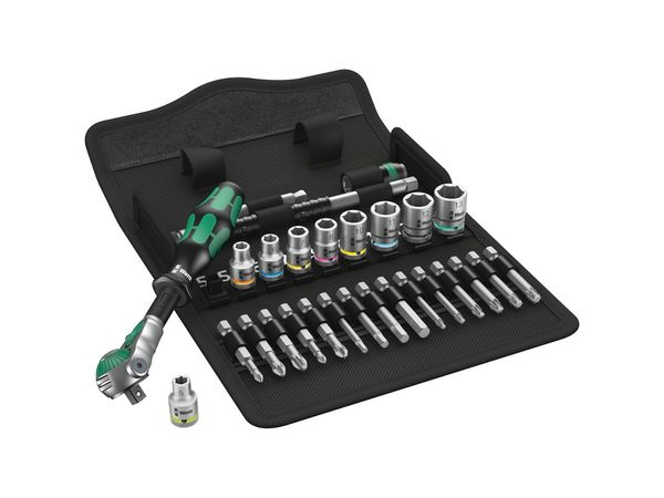 Wera Ráčnová sada Zyklop Speed 8100 SA 6, metrická, 1/4", 28dílná