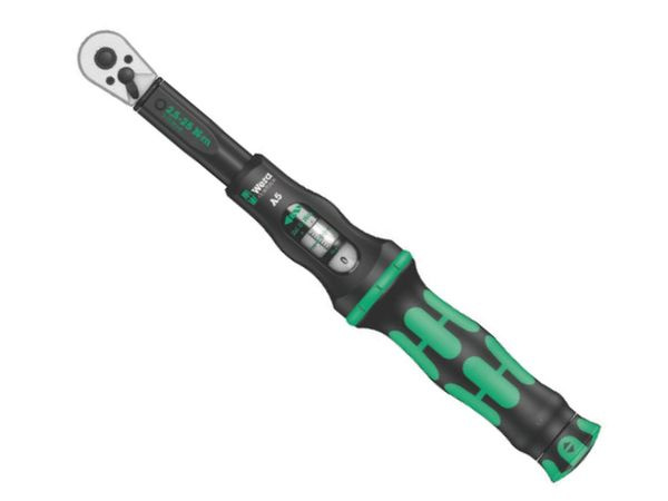 Wera Momentový klíč Click-Torque A 5 s přepínací ráčnou, 2,5-25 Nm, 1/4"