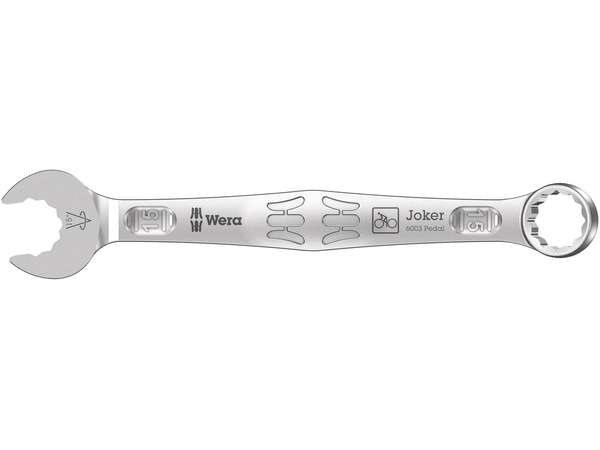 Wera 020221 Otevřený očkový klíč  15 x 174 mm Joker 6003 na pedály