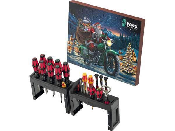 Wera 136610 Adventní kalendář nářadí Wera 2025 (28 dílů) (W05136610001)