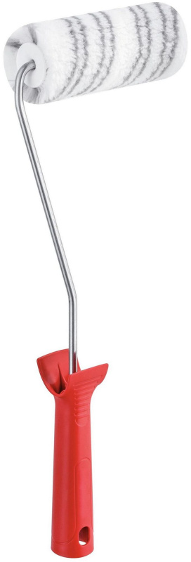 Váleček s držákem Color Expert Silver Stripe 120×30×12×6 mm