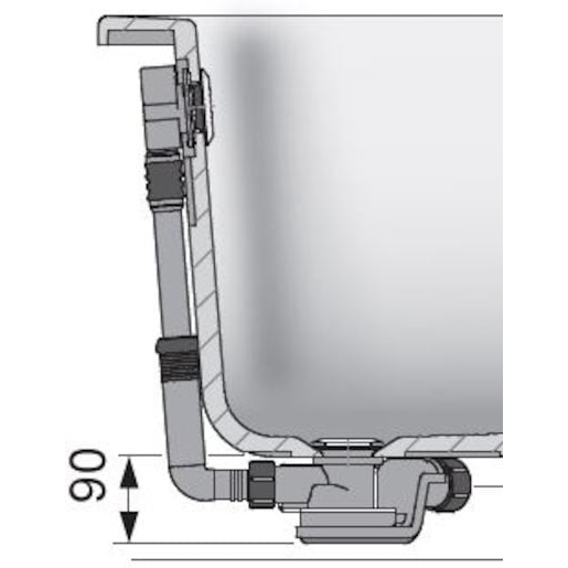 Juwel Duett vanový automat pro vany a DU0B01