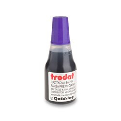 Trodat - razítkovací barva - 25 ml, fialová