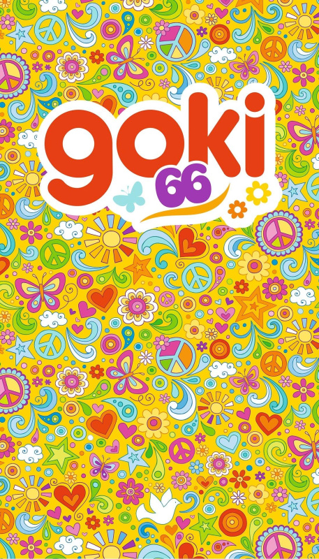 Textilní závěsný banner Goki - 1 kus