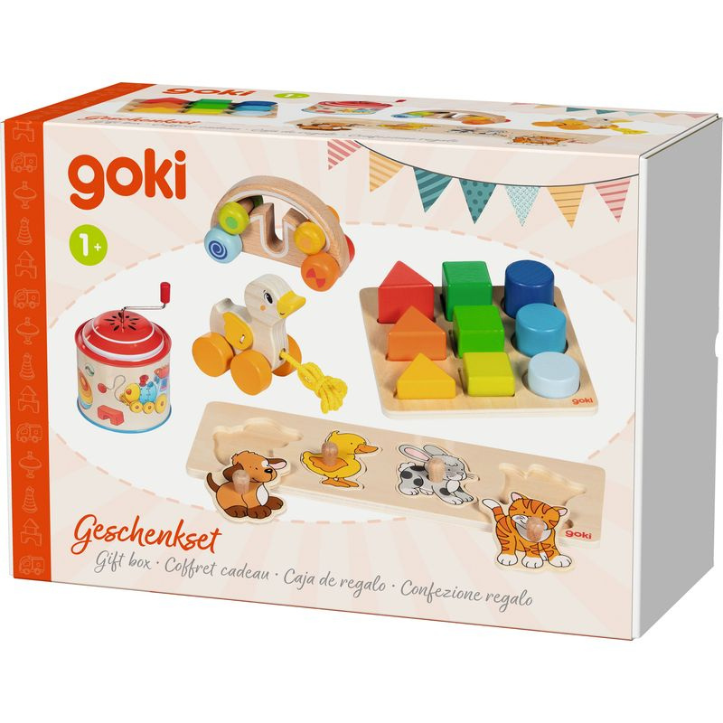 Dárkový set - Pro děti od 1 roku, 5 hraček (Goki)