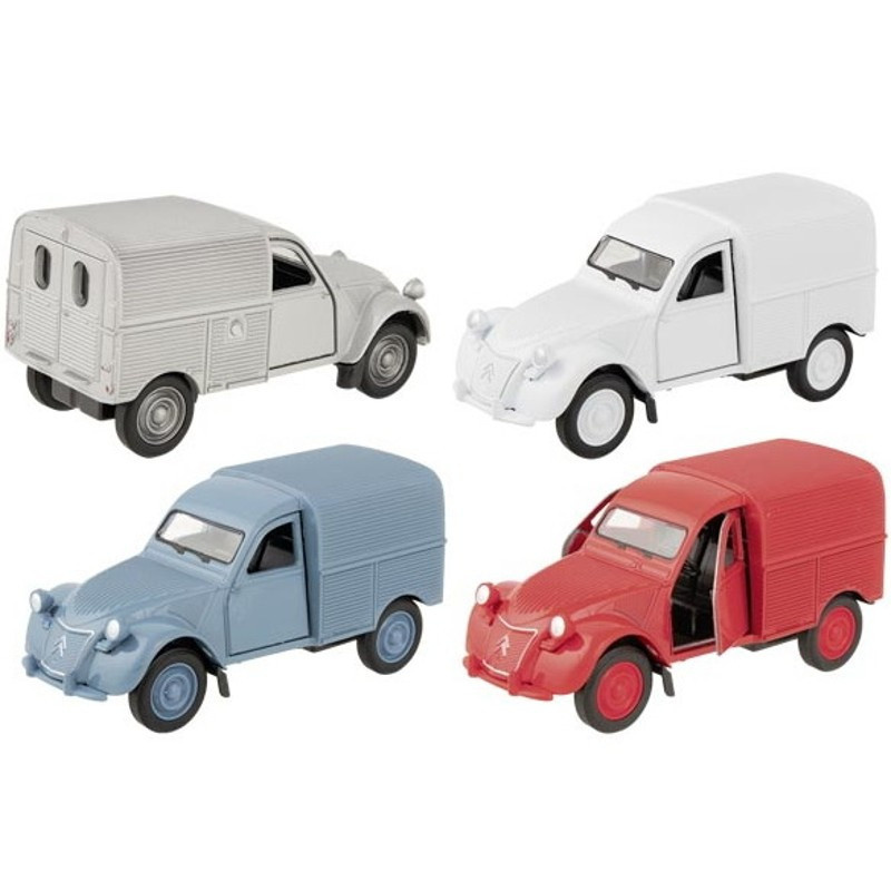 Kovový model - Auto Citroen 2CV Fourgonnette, 1:34-39, 1ks