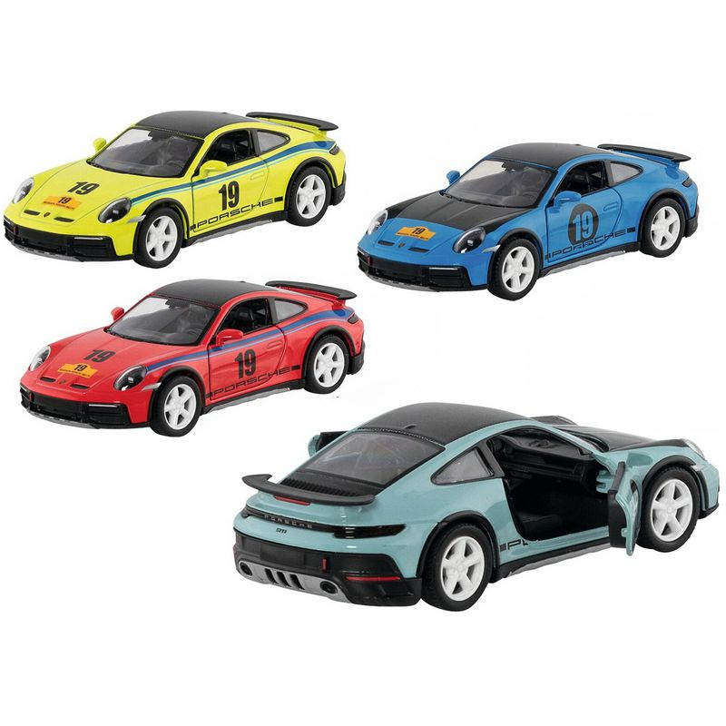 Kovový model - Auto Porsche 911 Rallye, 1:36, 1ks