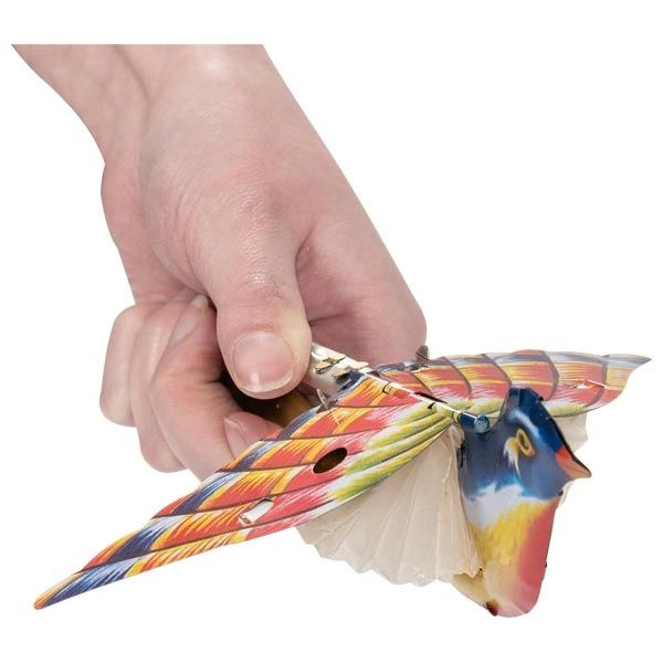 Plechová hračka - Retro pískací pták, 1ks (Goki)