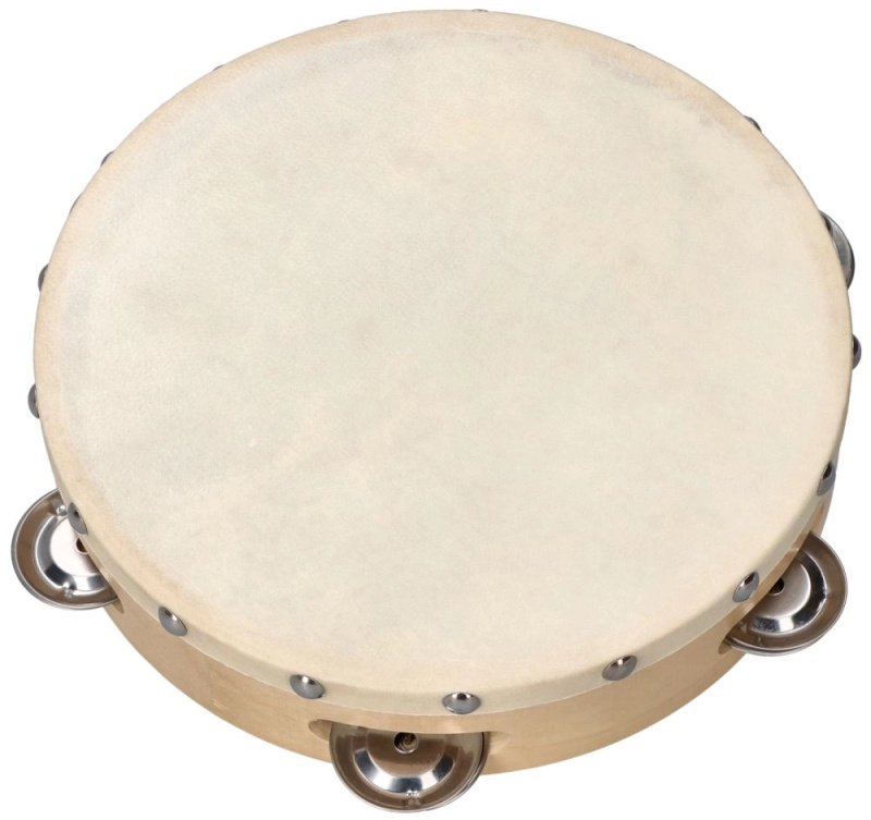 Goki Tamburína s 5 rolničkami 20 cm