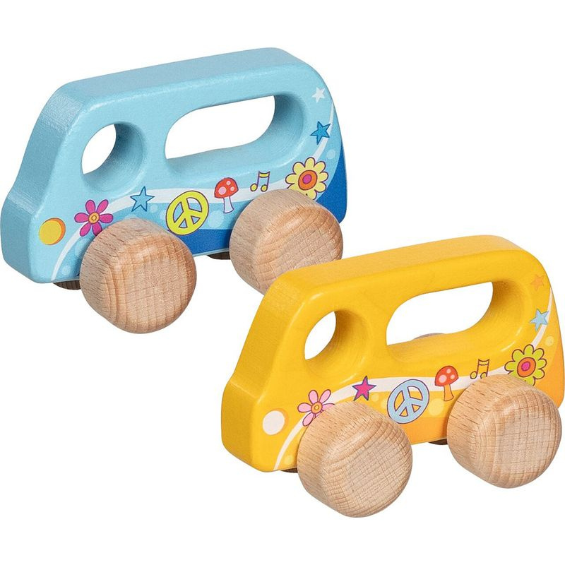 Auto - Uchopovací ze dřeva Van Ibiza, 1ks (Goki)