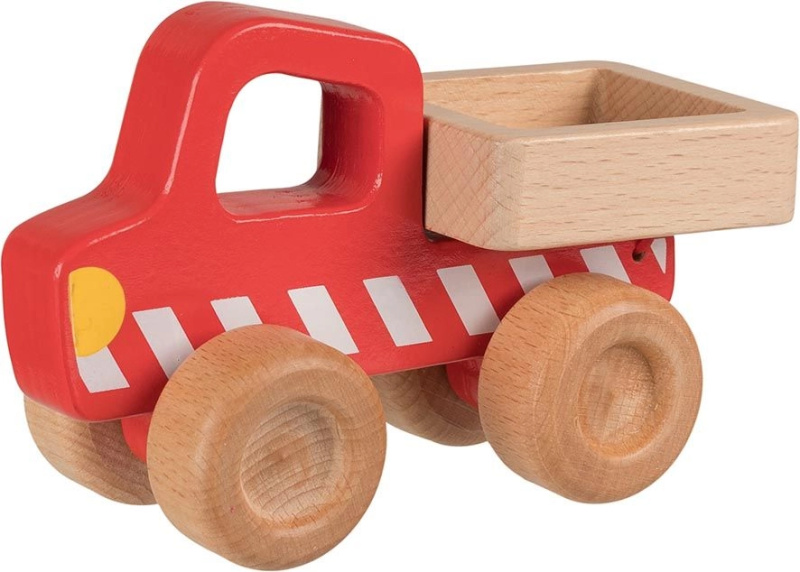 Auto - Náklaďák se sklápěcí korbou dřevěné (Goki)