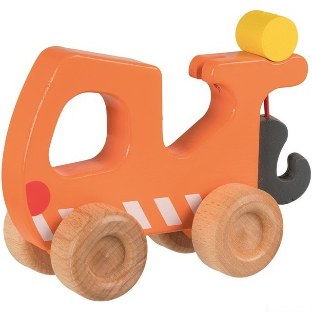 Auto - Odtahový vůz dřevěné (Goki)