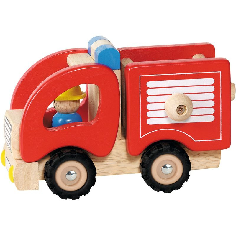 Auto - Hasiči dřevěné (Goki)