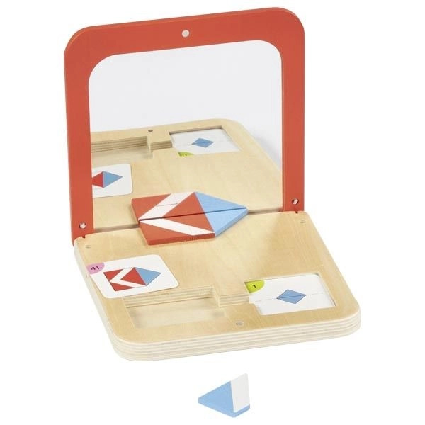 Hlavolam dřevěný - Geometrické zrcadlo (Goki)