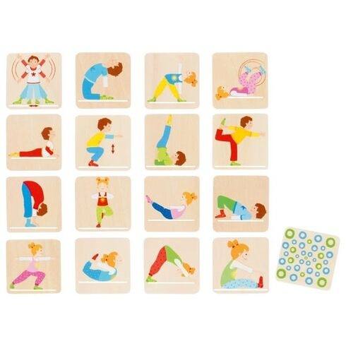 Pexeso - gymnastika Montessori