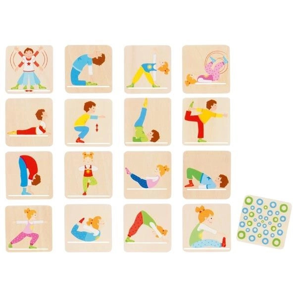Pexeso - gymnastika Montessori