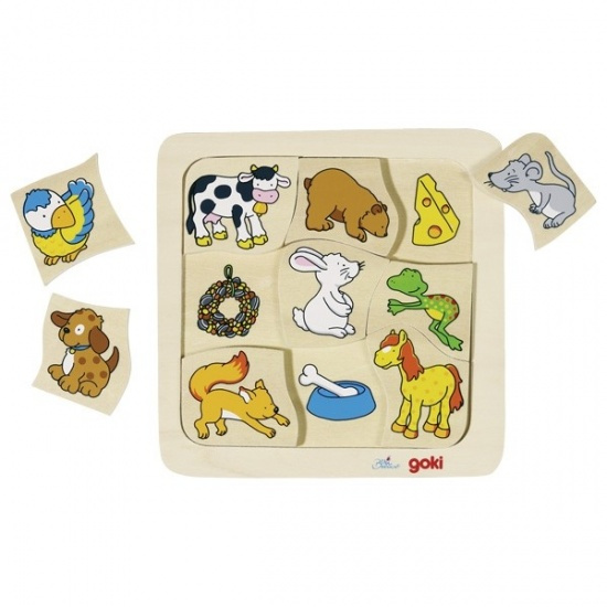 Goki puzzle Kdo ke komu patří?