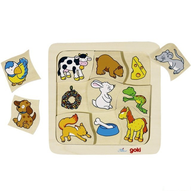 Goki puzzle Kdo ke komu patří?