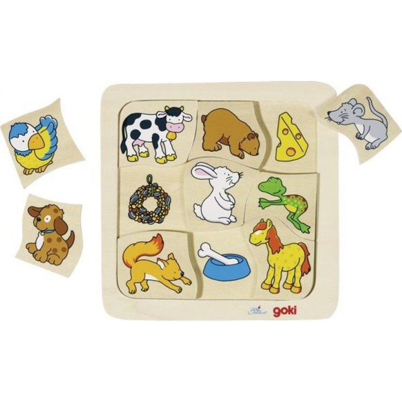 Goki puzzle Kdo ke komu patří?