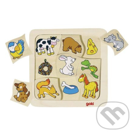 Goki puzzle Kdo ke komu patří?