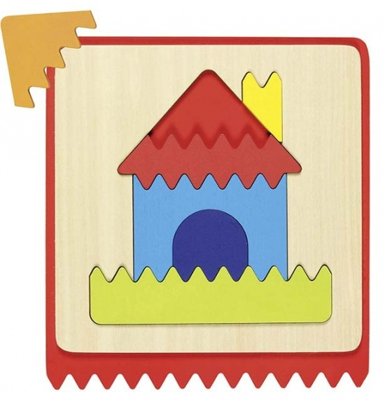 Hmatová hra puzzle Montessori