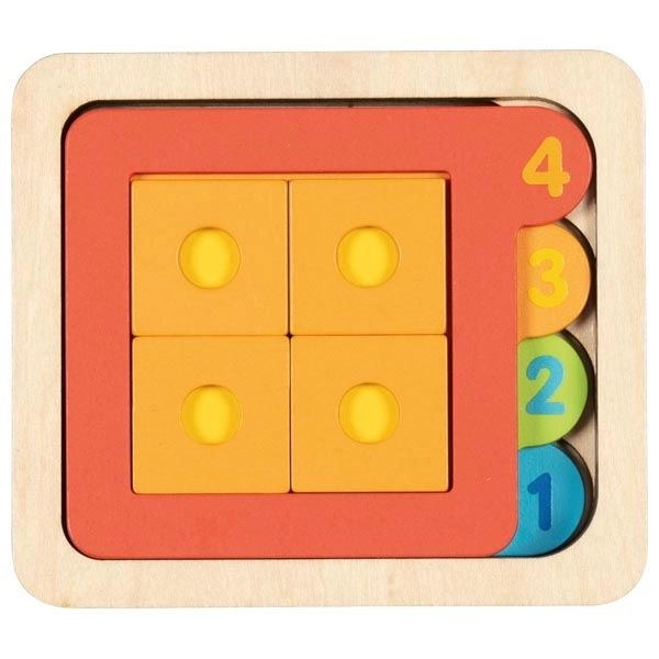 Goki vícevrstvé geometrické formace 4 vrstvy