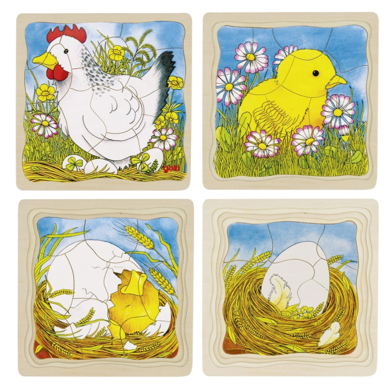 Goki Slepička vývojové vrstvené puzzle