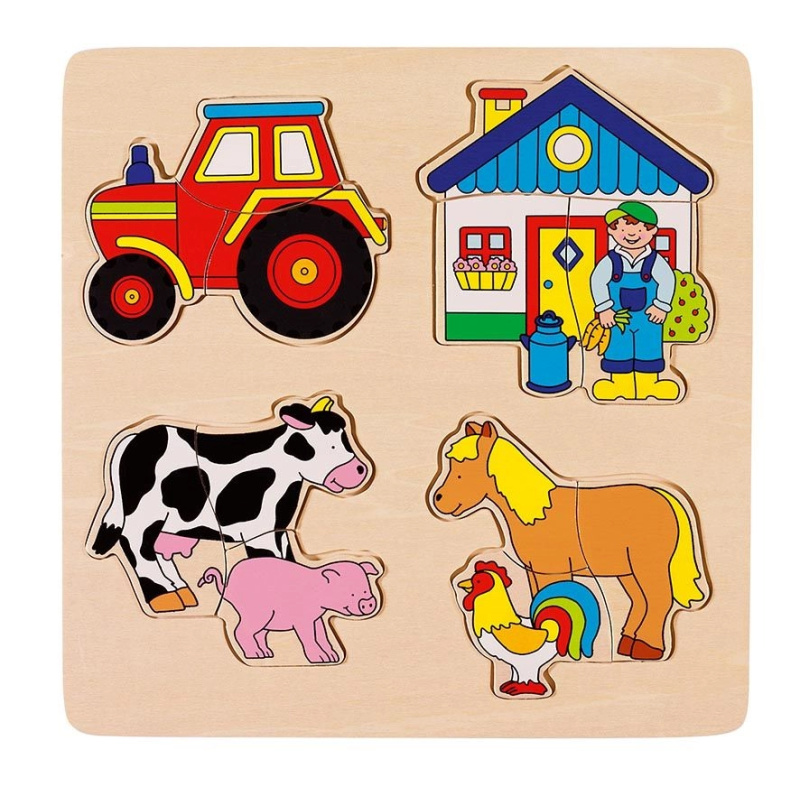 Goki puzzle na desce Statek