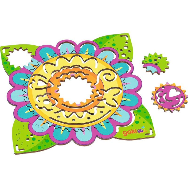 Mandala spirograf Goki