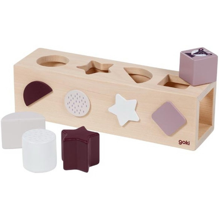 GOKI Dřevěný vkládací box Tvary