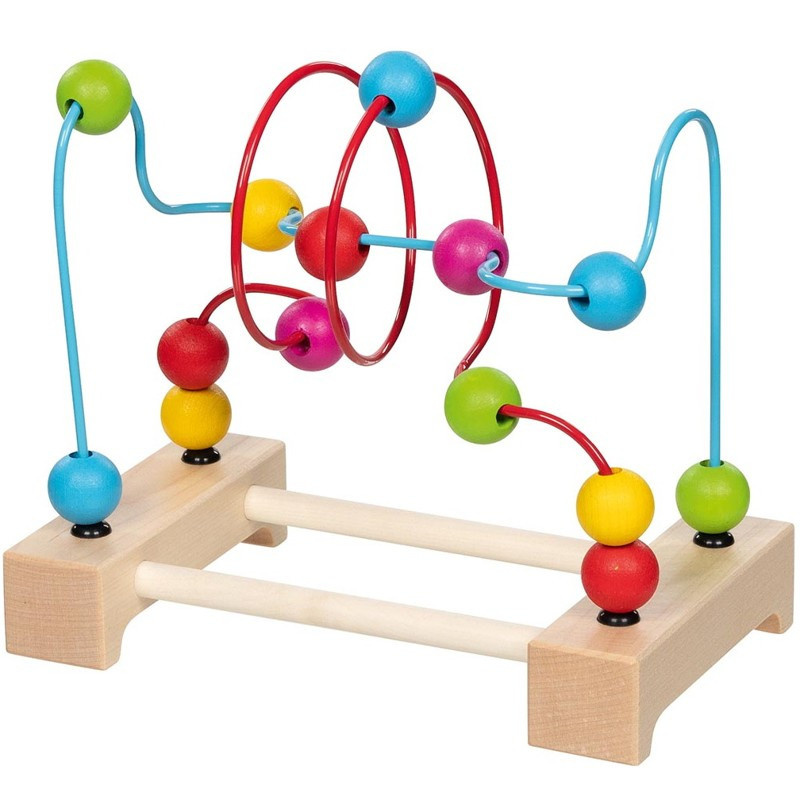 Goki Labyrint s korálky Montessori