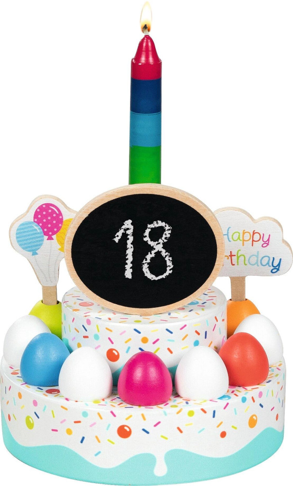 Dekorativní narozeninový dort Happy Birthday