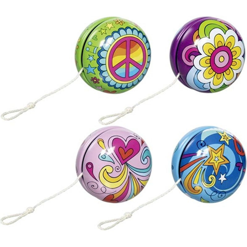 Plechová hračka - Jojo, Flower Power, 1ks (Goki)