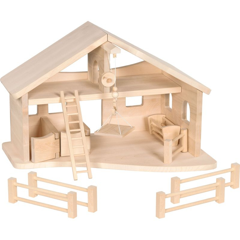 Holztiger - Příslušenství, Stáj s lanovým navijákem