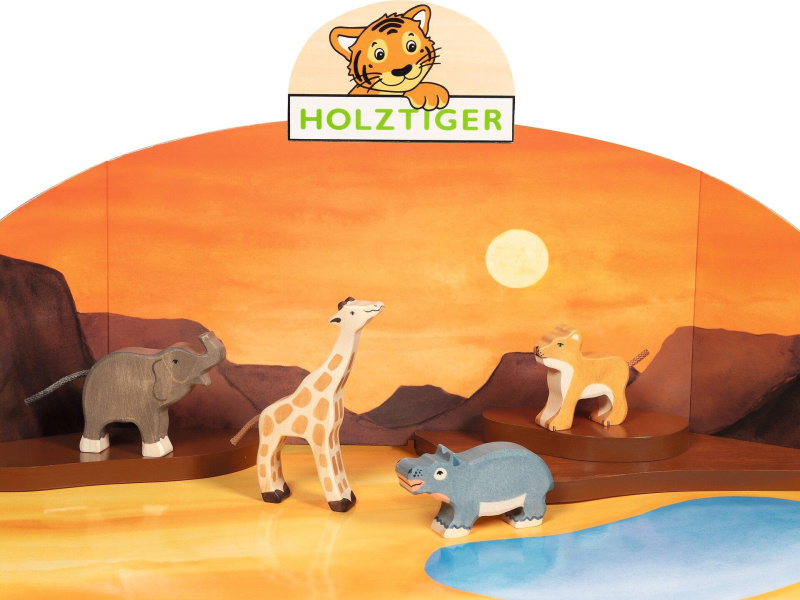 Holztiger - Set, Zvířátka z divočiny
