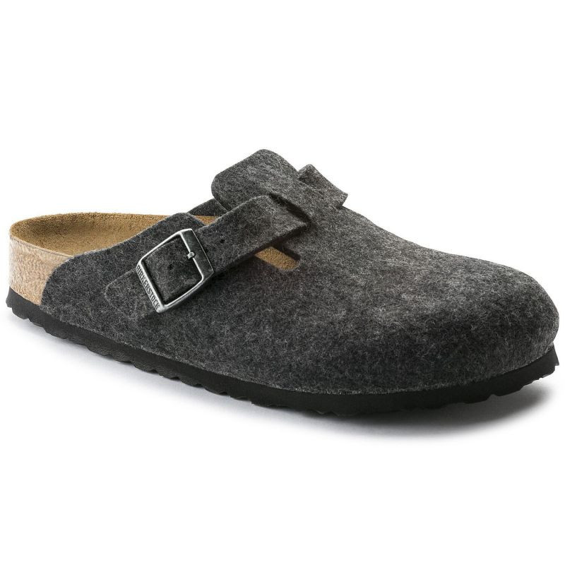 Žabky Birkenstock Boston FE Anthrazite 160373 41