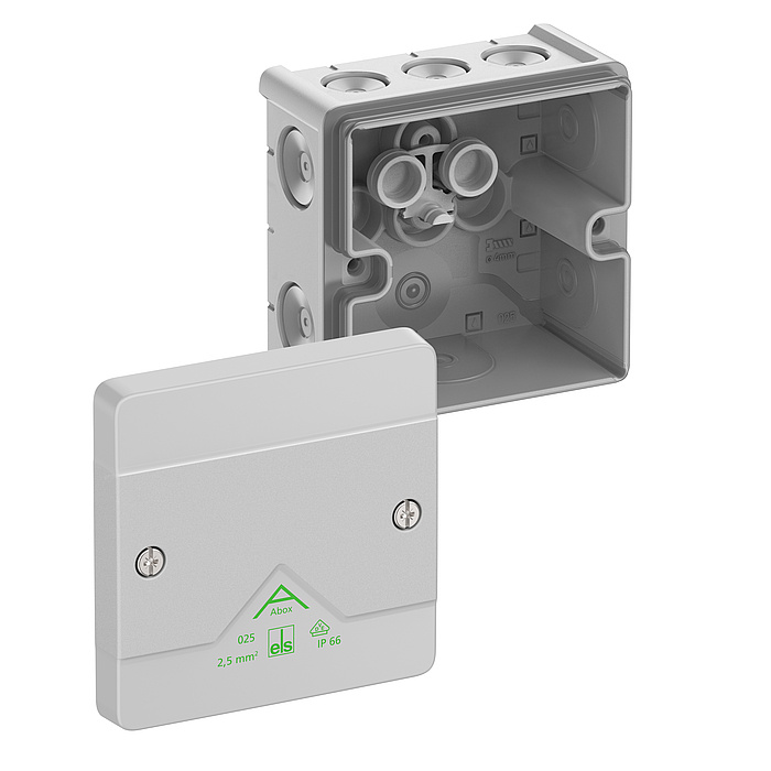 Krabice rozbočovací přisazená Spelsberg Abox 025-L 87×87×52 mm