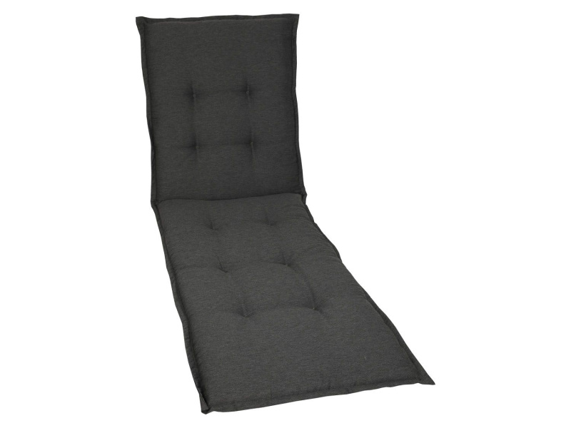 Go-De Textil Sada zahradních podsedáků Uni (podsedák na lehátko, antracitová)