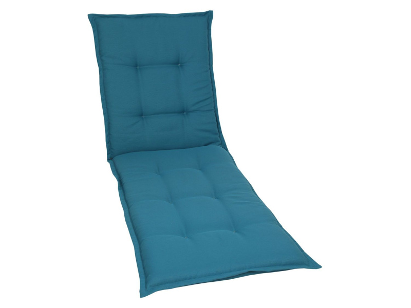 Go-De Textil Sada zahradních podsedáků Uni (podsedák na lehátko, petrolejová)