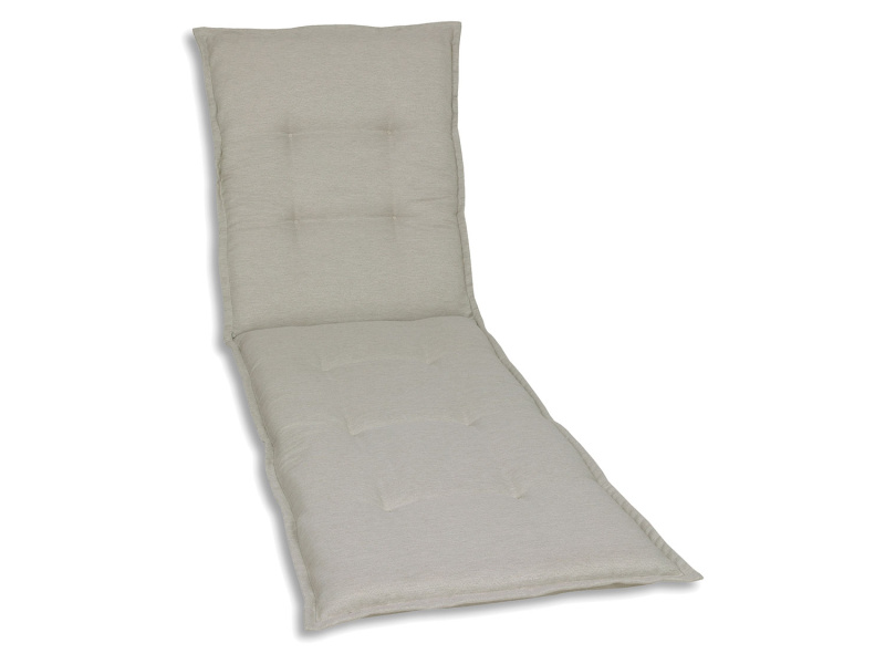 Go-De Textil Sada zahradních podsedáků Uni (podsedák na lehátko, béžová)