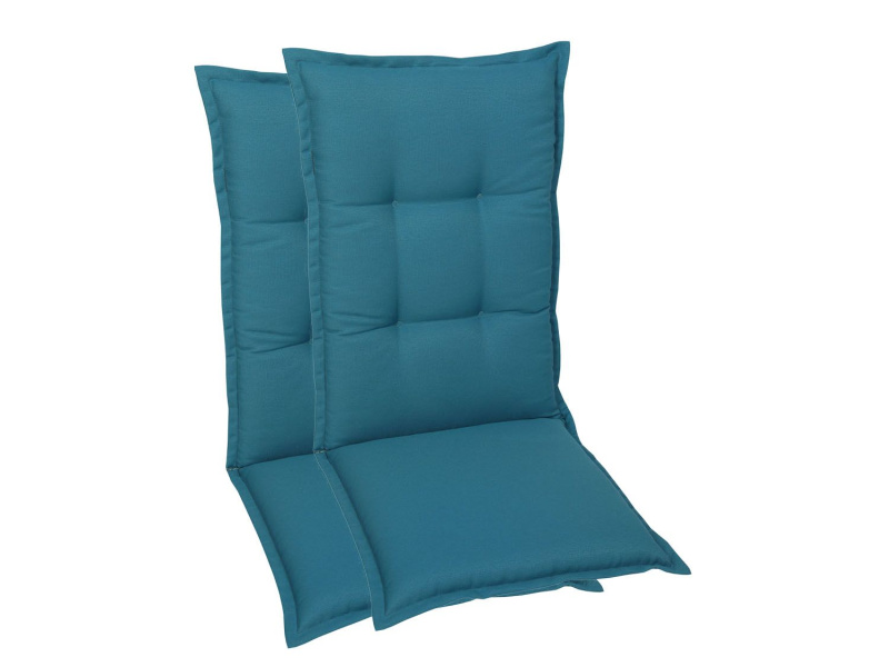 Go-De Textil Sada zahradních podsedáků Uni (střední opěrka, 2 kusy, petrolejová)