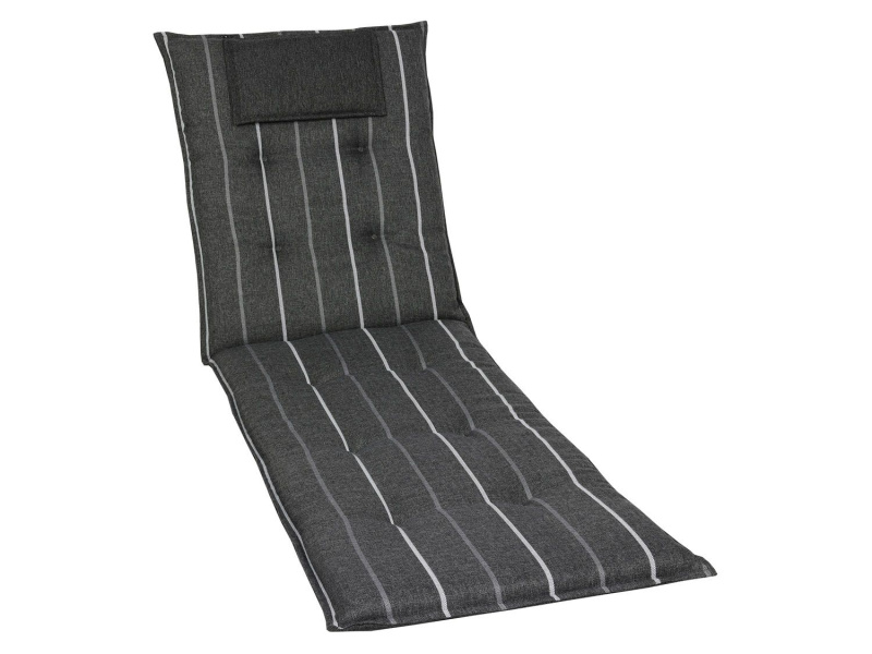 Go-De Textil Sada zahradních podsedáků (podsedák na lehátko, antracitová)