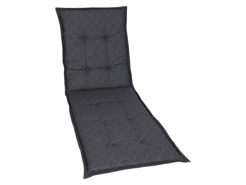 Go-De Textil Sada zahradních podsedáků Raute (podsedák na lehátko, antracitová)