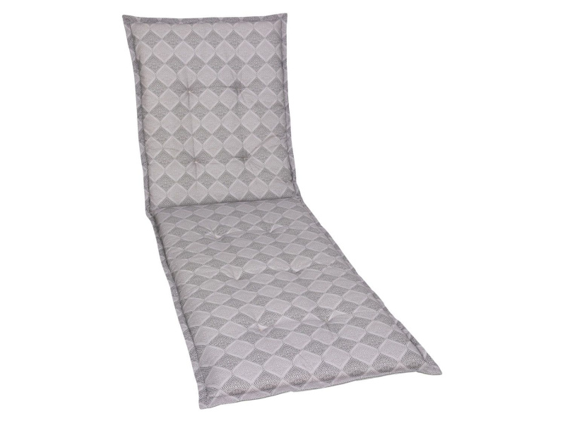 Go-De Textil Sada zahradních podsedáků Raute (podsedák na lehátko, šedá)