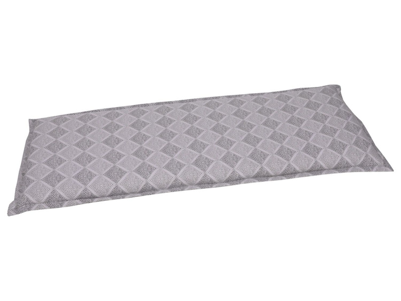 Go-De Textil Sada zahradních podsedáků Raute (podsedák na lavici, 2 místa k sezení, šedá)