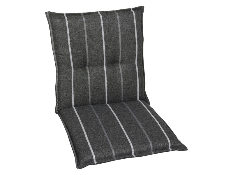 Go-De Textil Sada zahradních podsedáků (nízká opěrka, 2 kusy, antracitová)